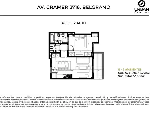 Departamento en Venta al Noreste