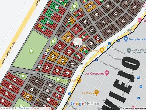 Terreno en Venta 14  mts Frente