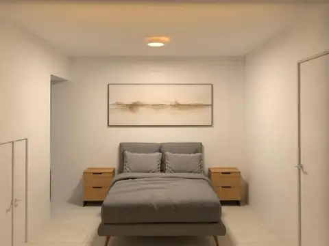 Departamento 2 ambientes con 1 baño