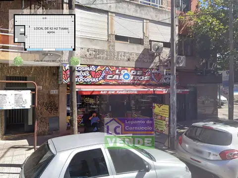 LOCAL A LA CALLE EN VENTA EN SAN JUSTO CENTRO. SOBRE MONSEÑOR MARCÓN