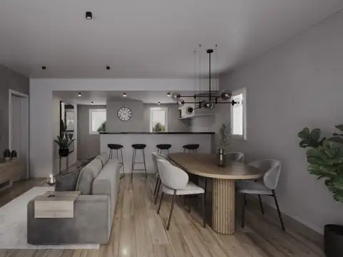 Departamento 2 ambientes con 1 baño
