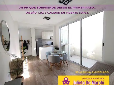 PH de 2 ambientes totalmente remodelado y sin expensas en Vicente López