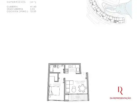 Departamento en Alquiler con 1 cocheras