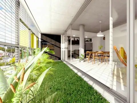 Depto Tipo Casa 3 ambientes con 2 baños