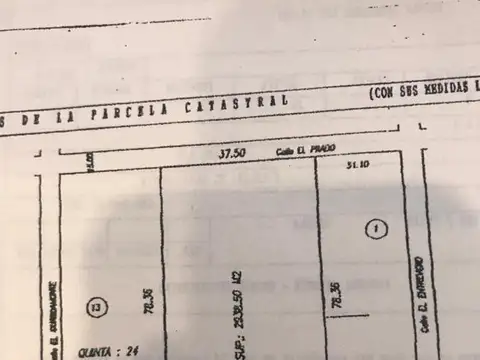 Terreno en Venta de 2938,0 m2