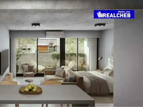 Departamento Monoambiente con 1 baño