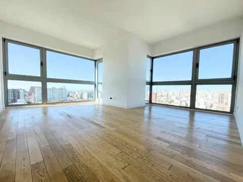 Moderno 3 Ambientes - Cochera y Baulera - Piso Alto   Torre Full Amenities  