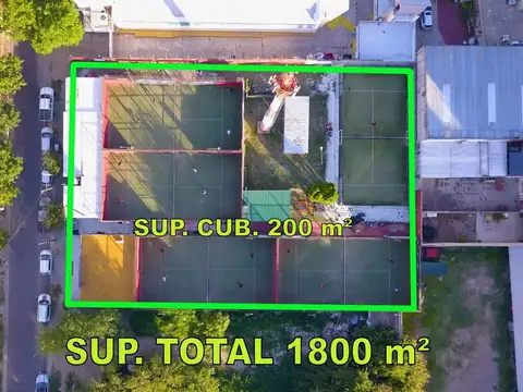 VENTA FONDO DE COMERCIO 5 CANCHAS DE PADDLE.