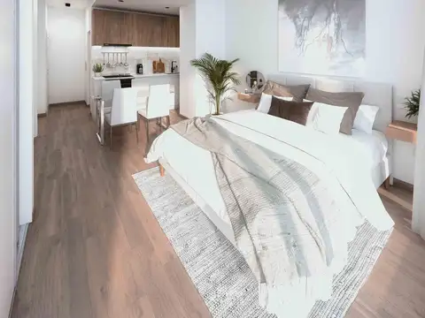 Departamento Monoambiente con 1 baño