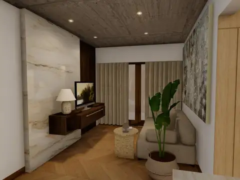 Departamento 3 ambientes con 2 baños