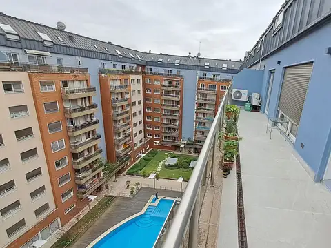 ALQUILER DUPLEX  PTO MADERO CON COCHERA Y BAULERA