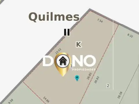 Lote estrategico en Venta BERNAL