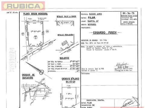 Terreno en Venta en Pilar, USD 117