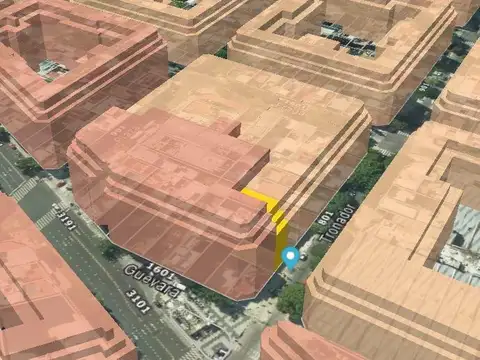 Terreno en Venta 17  mts Fondo