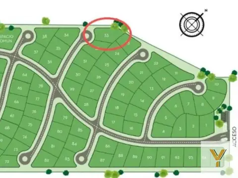 Terreno en Venta de 800,0 m2