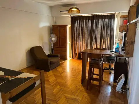 Departamento 2 ambientes con 1 baño