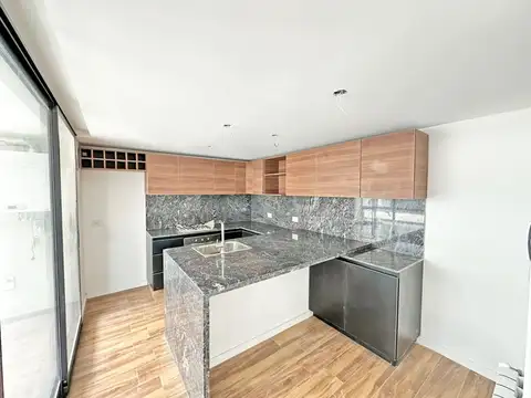Departamento de 1 dormitorio con terraza exclusiva en venta en Rosario