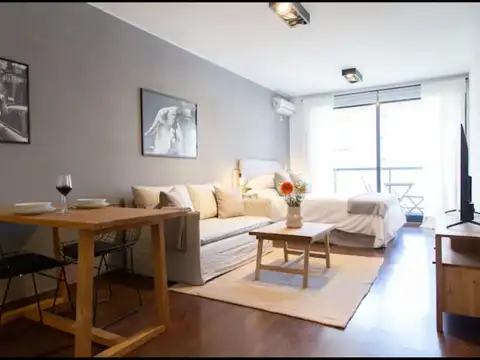 Excelente monoambiente amoblado y equipado