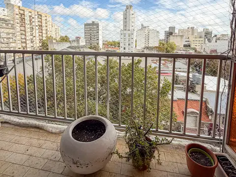 Departamento 2 ambientes con 2 baños