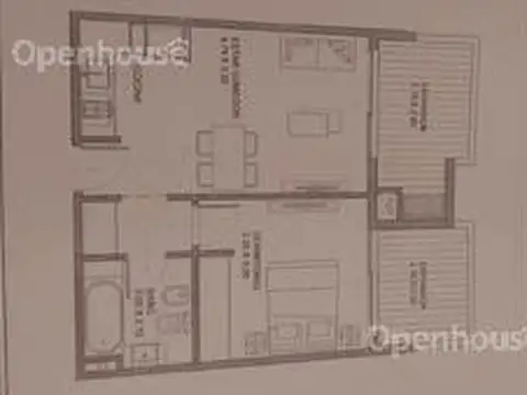 Departamento en Venta de 1 dormitorio