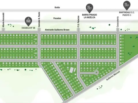 Lotes - Barrio Las Clemencias - PILARICA - Pilar 0% ANTICIPO