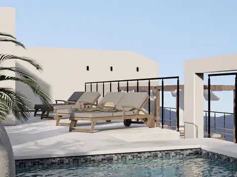 Departamento 2 ambientes con 1 baño