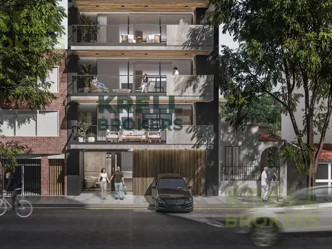 Villa Crespo: 5 ambientes - Amplio balcón c/ parrilla propia y patio