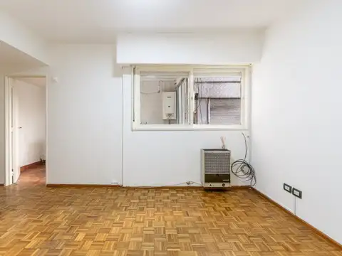Departamento. 2 ambientes. Apto profesional. Seguridad 24 h. Palermo