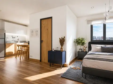 Departamento 3 ambientes con 2 baños