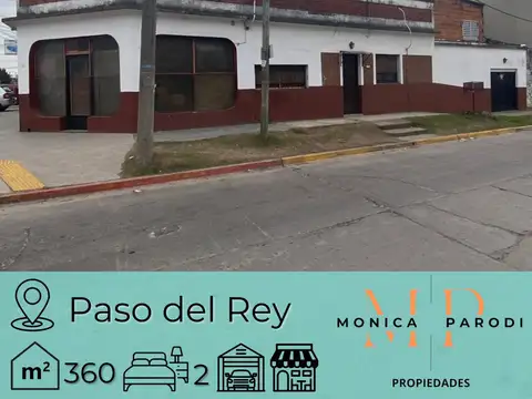 CASA CON LOCAL EN VENTA EN PASO DEL REY