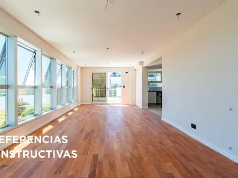 Piso exclusivo de 3 dormitorios con Parillero y Cochera a metros del Rio.