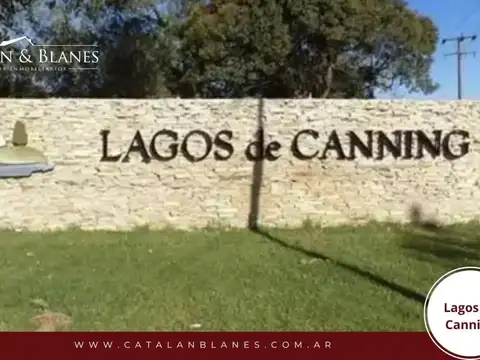 CANNING - LOTE EN LAGOS DE CANNING