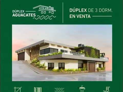 CF1269 - DUPLEX EN VENTA - B° AGUACATES - 3 DORMITORIOS