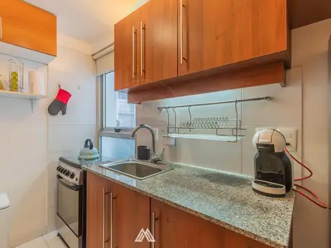 Departamento 2 ambientes con 1 baño
