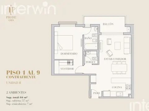 Departamento - Palermo
