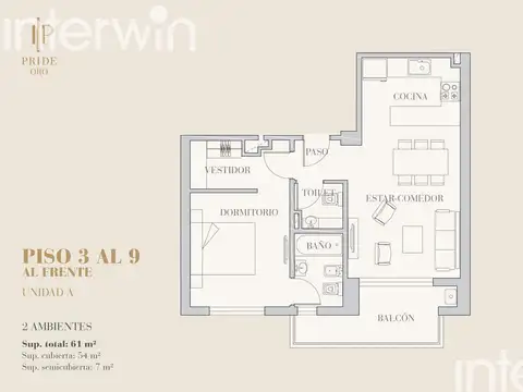 Departamento en Venta 1 año
