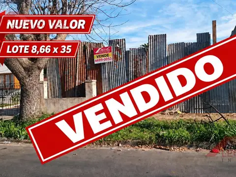 RESERVADO -LOTE EN VENTA – LA TABLADA – 303 m² – ZONIFICACIÓN MI – OPORTUNIDAD