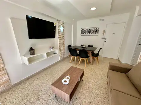Departamento 2 ambientes con 2 baños