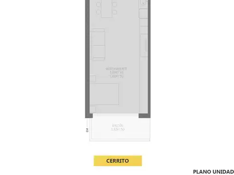 Venta departamento monoambiente Rosario Abasto