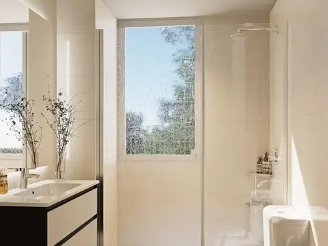 Departamento 2 ambientes con 1 baño