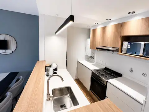 Departamento 3 ambientes con 2 baños