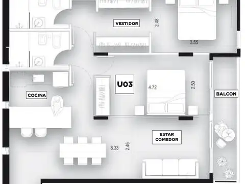 Brown 2734 1º 01 | Brown 2700