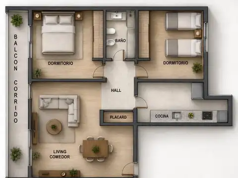 Avenida Juan Bautista Justo 9100, Piso 2