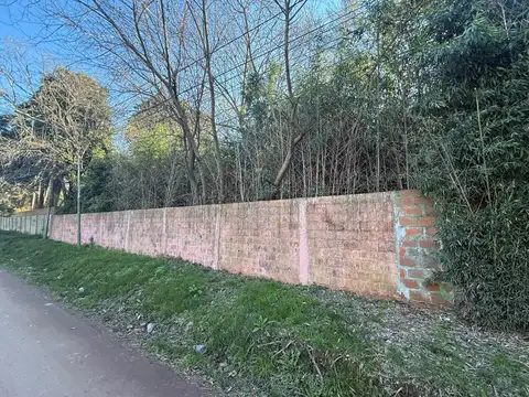 Terreno 1350 mts en zona Campo de Mayo