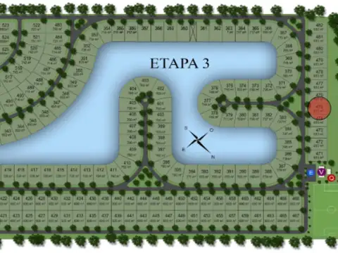 Lote/terreno 610m2 en venta en Damasia al Sur Canning, Ezeiza