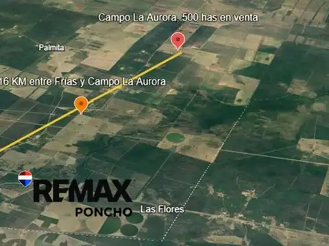 SE VENDE CAMPO DE 500 HAS EN DPTO LA PAZ CATAMARCA