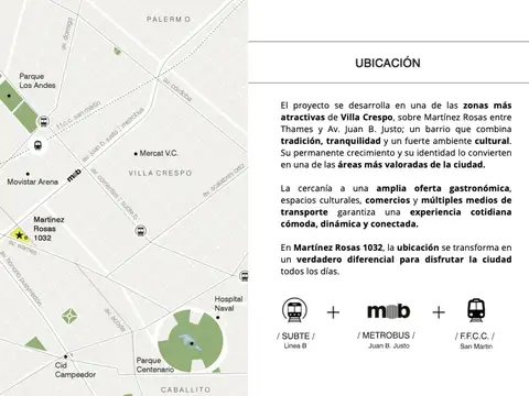 Departamento en Venta de 2 ambientes