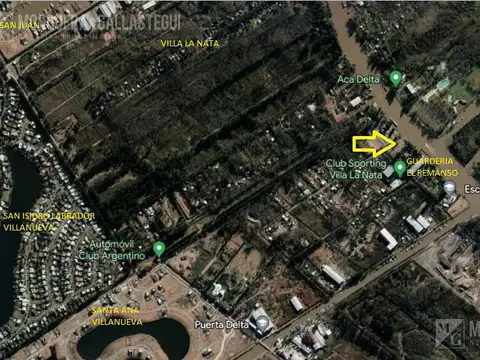 REBAJADA! 5.000 m2 sobre Rio Lujan. Zonificación E, apto múltiples usos. Venta o alquiler .