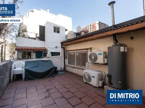 Caballito PH 4 ambientes en dos plantas con terraza