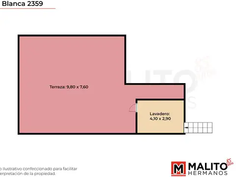 Depto Tipo Casa en Venta de 4 ambientes